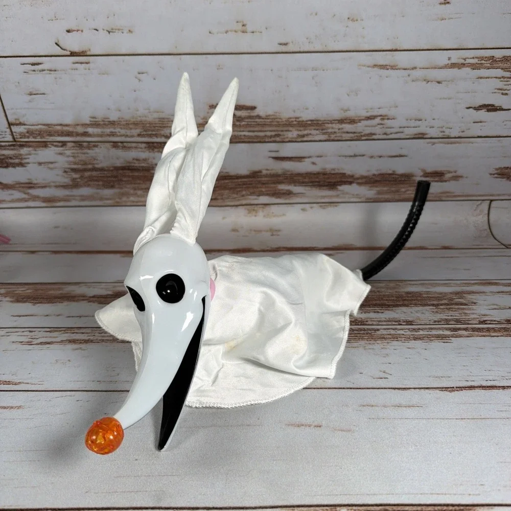 Disney Zero Light-Up Figure on Leash Nightmare Before Christmas Prop  As Is